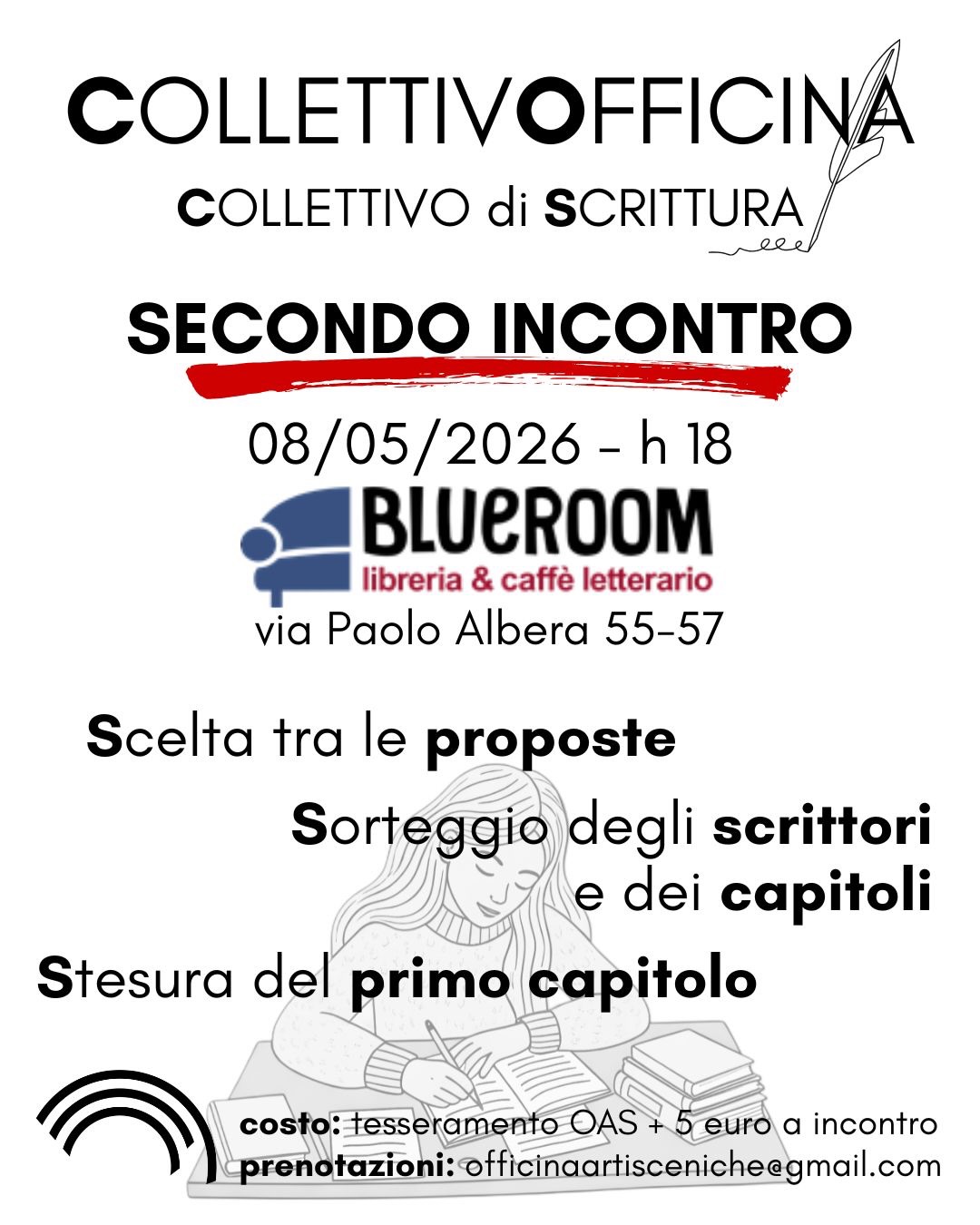 Secondo incontro collettivo di scrittura