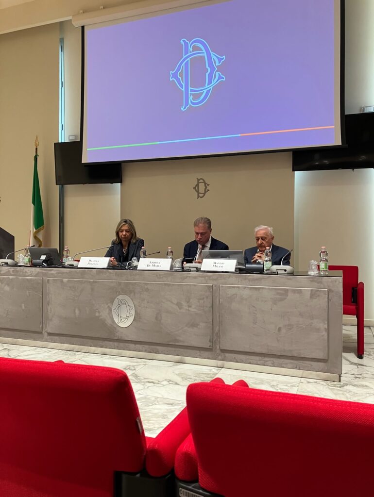 Interventi dei relatori per il film La Loggia del Silenzio