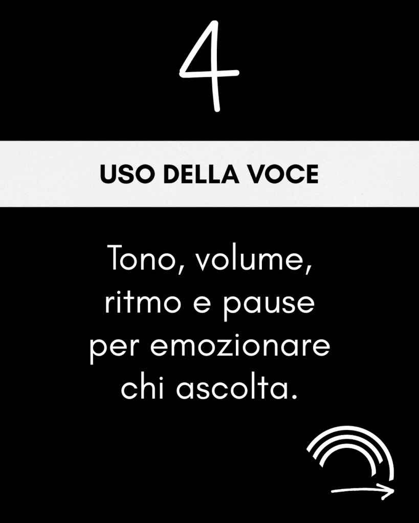 Uso della voce