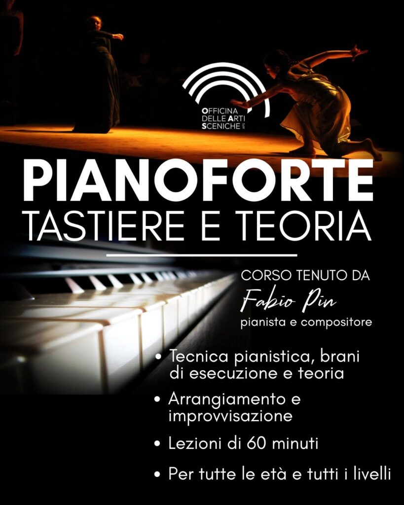 Corsi 2026/2027 Pianoforte, tastiere e teoria musicale